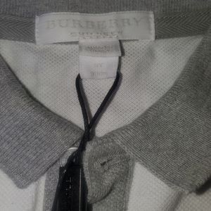 Burberry toddler polo shirt